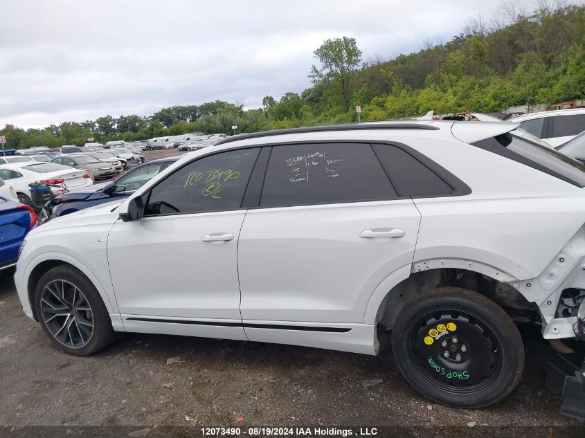 WA1DVAF14KD036725 2019 Audi Q8 Progressiv S-Line