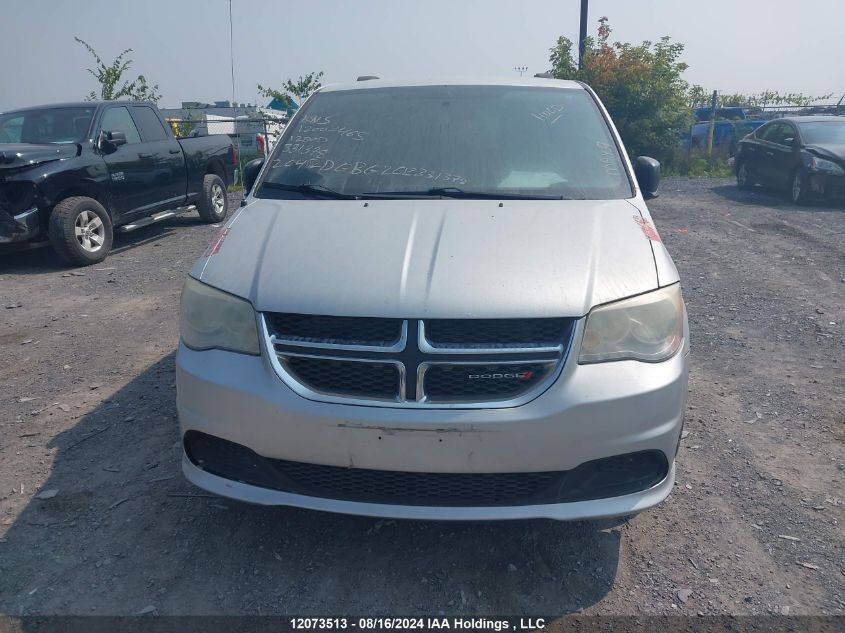 2012 Dodge Grand Caravan Se/Sxt VIN: 2C4RDGBG2CR331378 Lot: 12073513