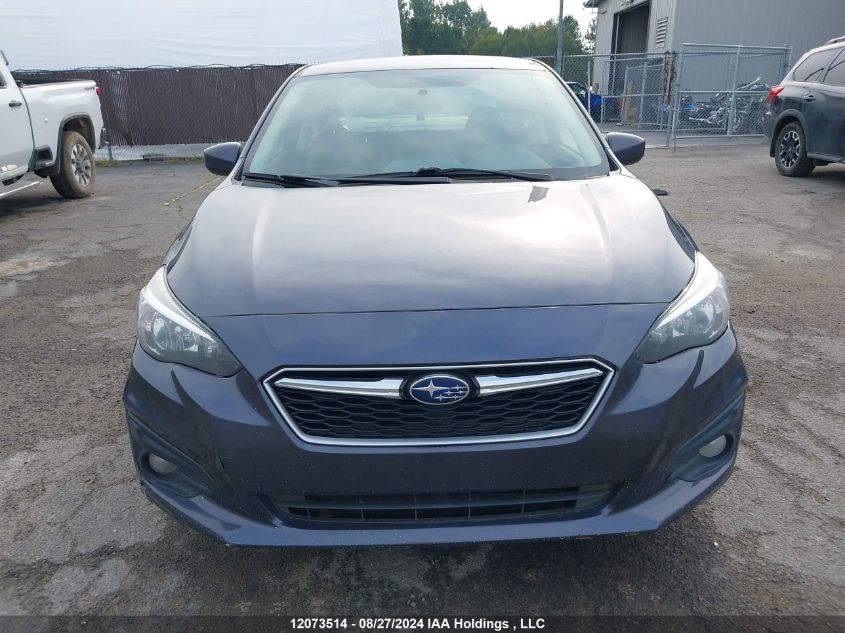 2017 Subaru Impreza VIN: 4S3GKAB60H1612267 Lot: 12073514