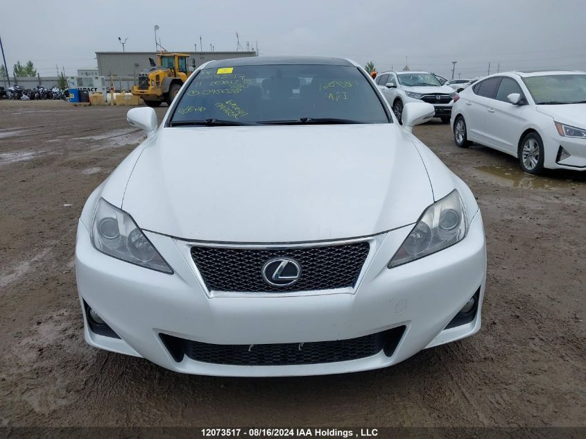 2011 Lexus Is 250 VIN: JTHCF5C23B5045038 Lot: 12073517