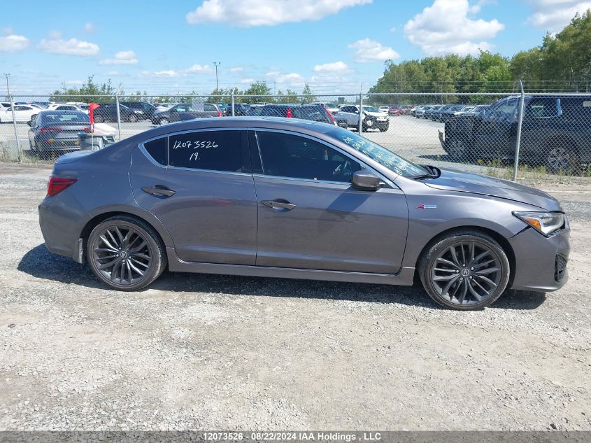 2019 Acura Ilx VIN: 19UDE2F82KA801121 Lot: 12073526