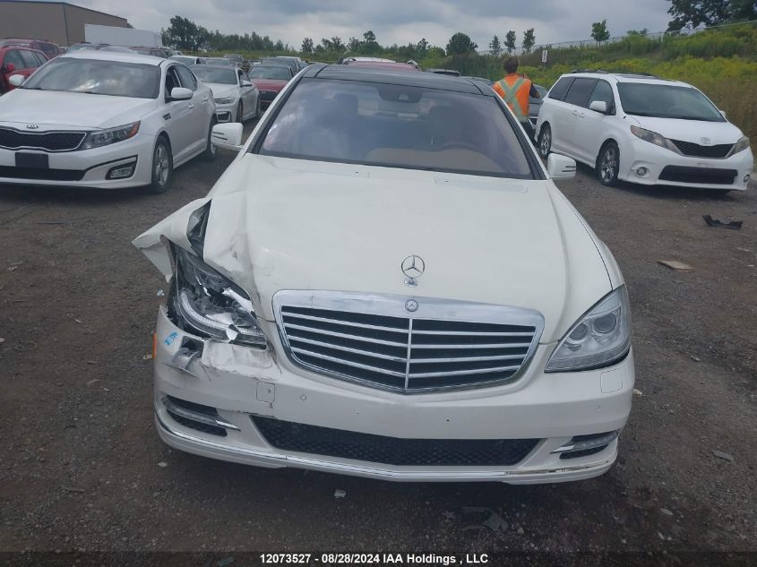 2012 Mercedes-Benz S-Class VIN: WDDNG9EBXCA488426 Lot: 12073527