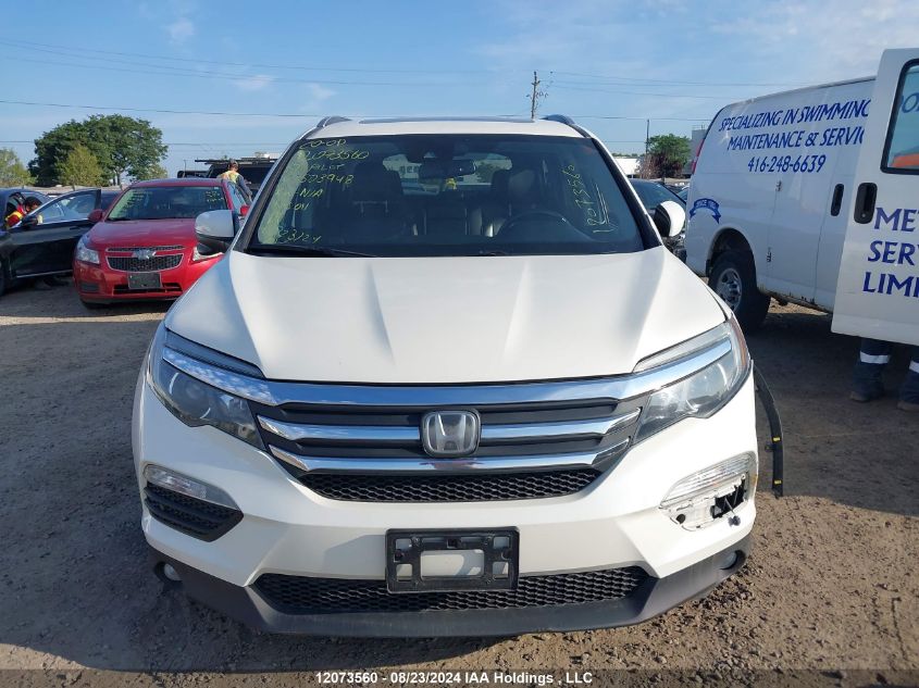 2017 Honda Pilot VIN: 5FNYF6H88HB503948 Lot: 12073560