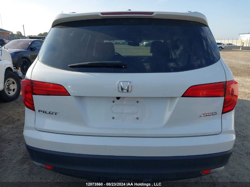 2017 Honda Pilot VIN: 5FNYF6H88HB503948 Lot: 12073560