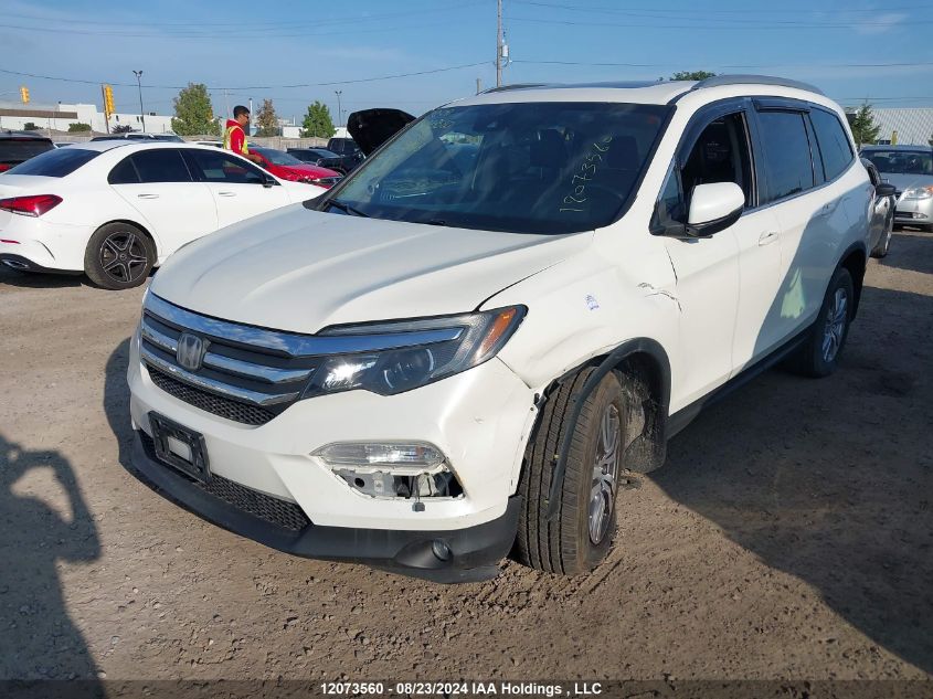 2017 Honda Pilot VIN: 5FNYF6H88HB503948 Lot: 12073560