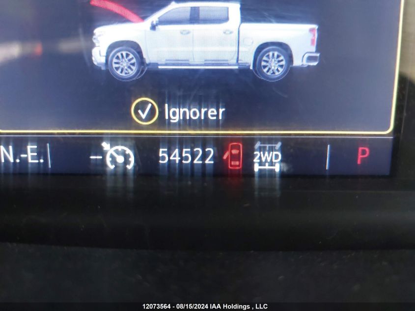 2021 Chevrolet Silverado K1500 Lt VIN: 1GCUYDED7MZ329762 Lot: 12073564