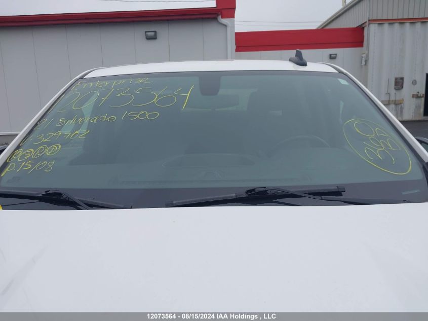 2021 Chevrolet Silverado K1500 Lt VIN: 1GCUYDED7MZ329762 Lot: 12073564