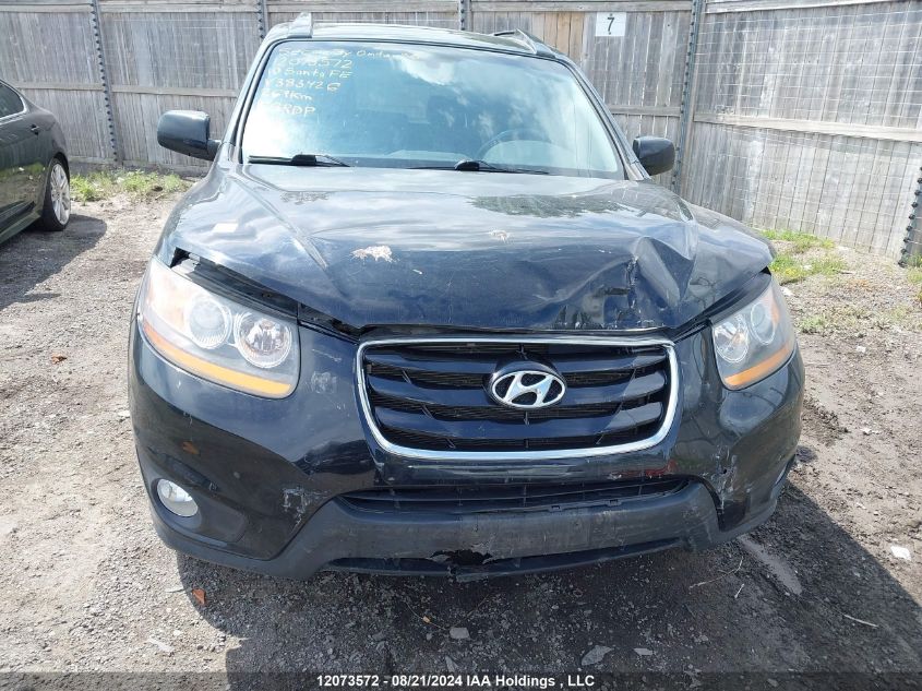 2010 Hyundai Santa Fe Gls VIN: 5NMSG4AG5AH383426 Lot: 12073572