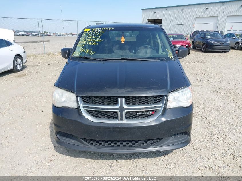 2012 Dodge Grand Caravan Se VIN: 2C4RDGBG6CR316074 Lot: 12073576