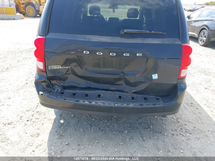 2012 Dodge Grand Caravan Se VIN: 2C4RDGBG6CR316074 Lot: 12073576