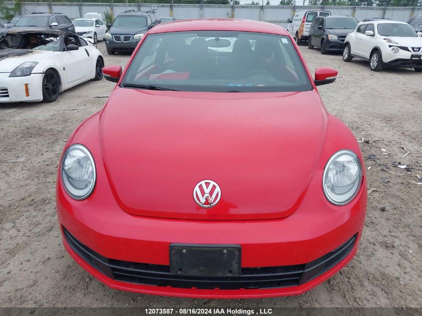 2012 Volkswagen Beetle VIN: 3VWJX7AT1CM639892 Lot: 12073587