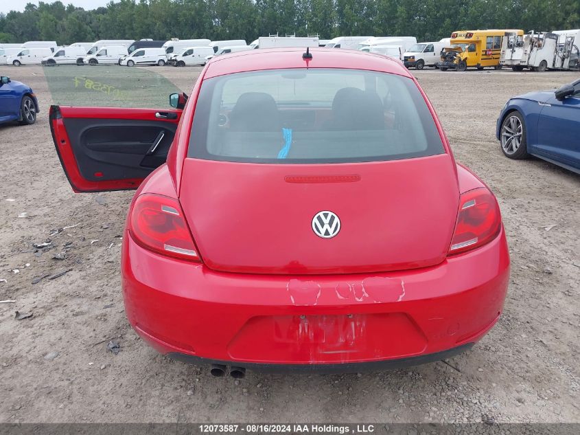 2012 Volkswagen Beetle VIN: 3VWJX7AT1CM639892 Lot: 12073587