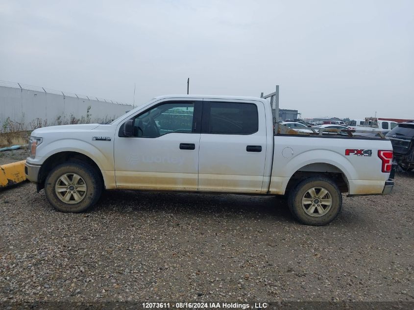 2018 Ford F150 Supercrew VIN: 1FTEW1E51JKC05749 Lot: 12073611