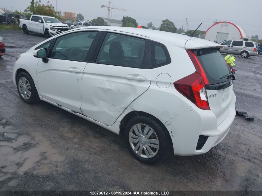 2016 Honda Fit VIN: 3HGGK5H53GM107722 Lot: 12073612