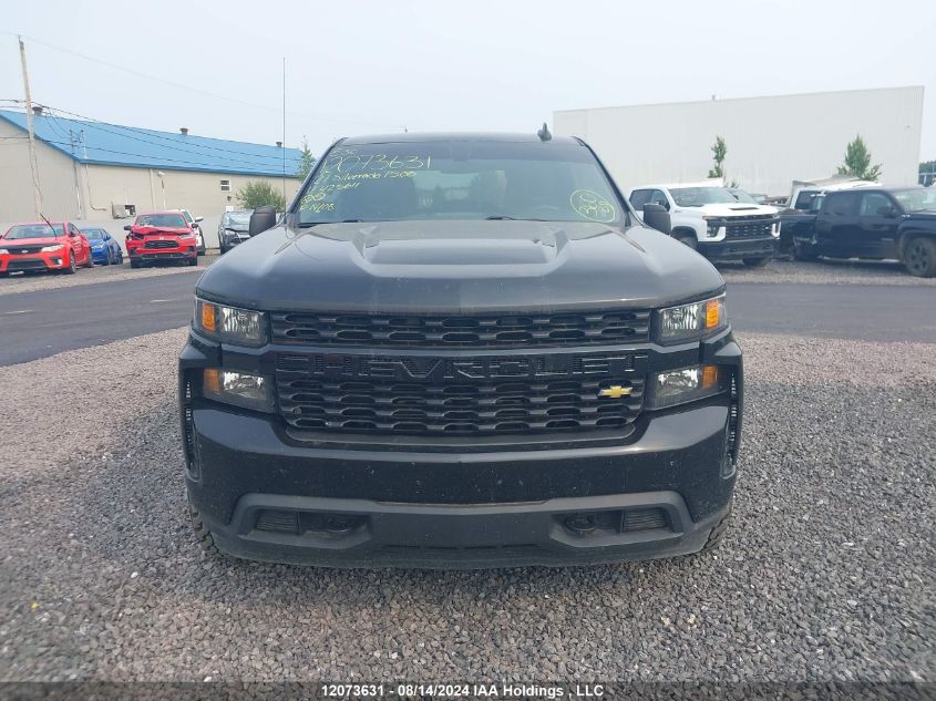 2021 Chevrolet Silverado K1500 Custom VIN: 1GCPYBEK6MZ425611 Lot: 12073631