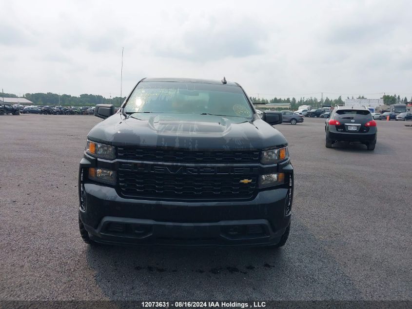 2021 Chevrolet Silverado K1500 Custom VIN: 1GCPYBEK6MZ425611 Lot: 12073631