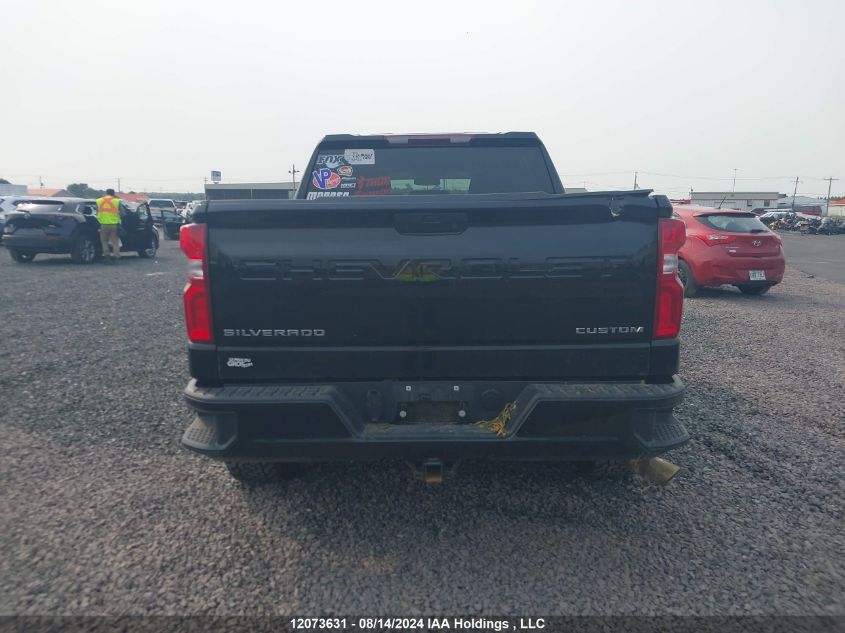 2021 Chevrolet Silverado K1500 Custom VIN: 1GCPYBEK6MZ425611 Lot: 12073631