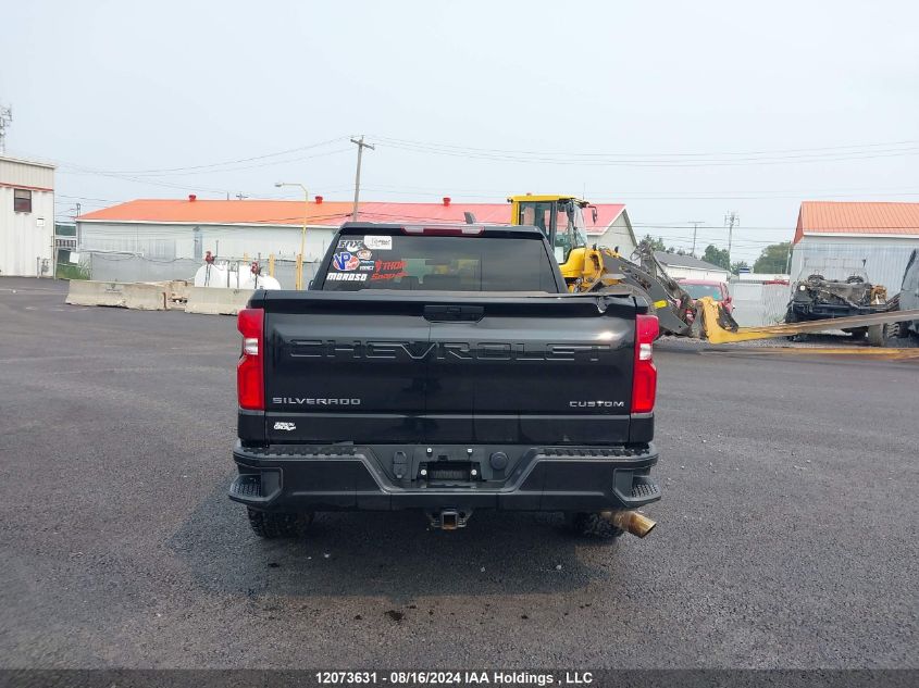 2021 Chevrolet Silverado K1500 Custom VIN: 1GCPYBEK6MZ425611 Lot: 12073631