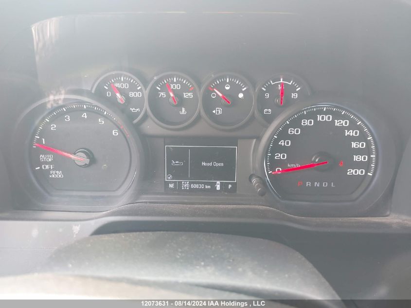 2021 Chevrolet Silverado K1500 Custom VIN: 1GCPYBEK6MZ425611 Lot: 12073631