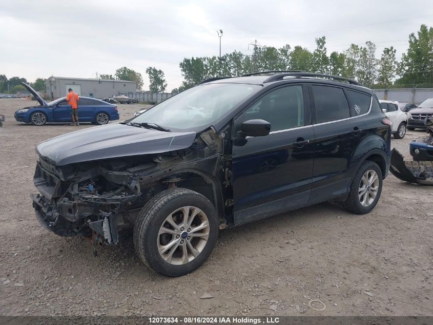 2018 Ford Escape Se VIN: 1FMCU0GD9JUA38486 Lot: 12073634