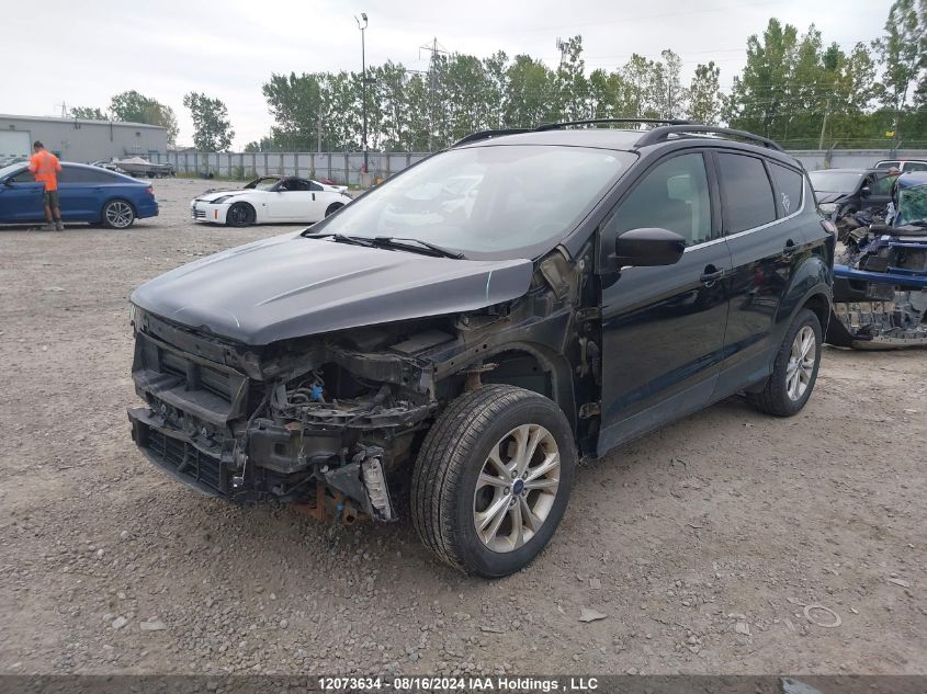 2018 Ford Escape Se VIN: 1FMCU0GD9JUA38486 Lot: 12073634