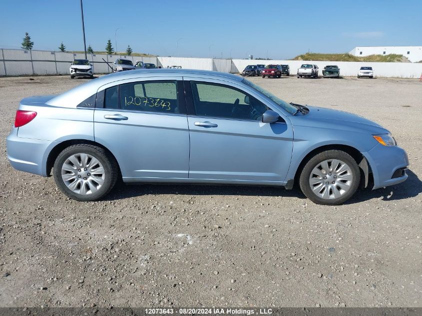 2013 Chrysler 200 Lx VIN: 1C3CCBAB3DN512557 Lot: 12073643