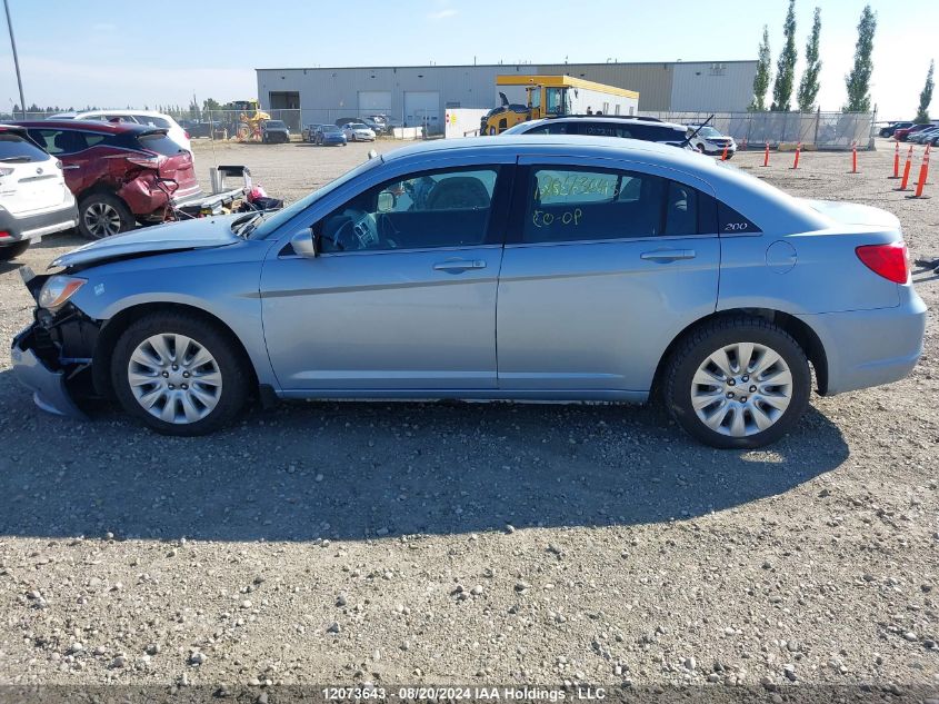 2013 Chrysler 200 Lx VIN: 1C3CCBAB3DN512557 Lot: 12073643