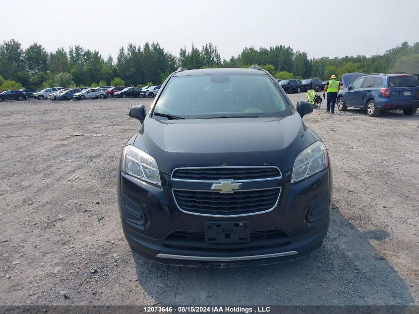 2013 Chevrolet Trax 1Lt VIN: 3GNCJLSB1DL191311 Lot: 12073646