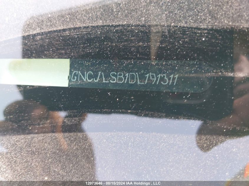 2013 Chevrolet Trax 1Lt VIN: 3GNCJLSB1DL191311 Lot: 12073646