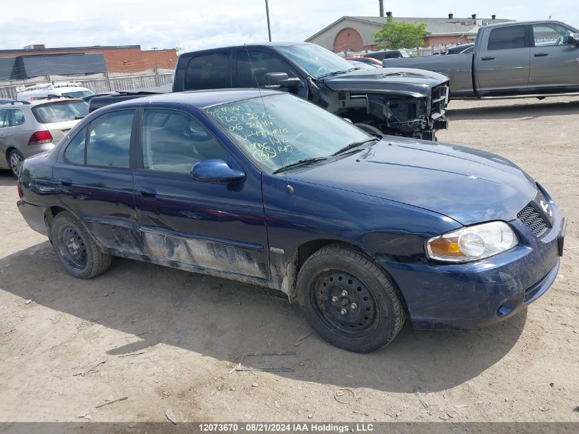 2006 Nissan Sentra 1.8/1.8S VIN: 3N1CB51D16L472616 Lot: 12073670