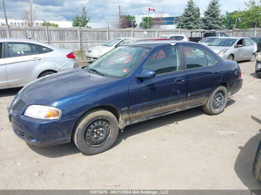 2006 Nissan Sentra 1.8/1.8S VIN: 3N1CB51D16L472616 Lot: 12073670