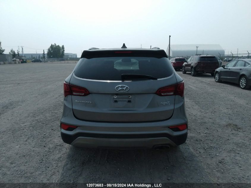 2018 Hyundai Santa Fe Sport VIN: 5NMZUDLB9JH063826 Lot: 12073683