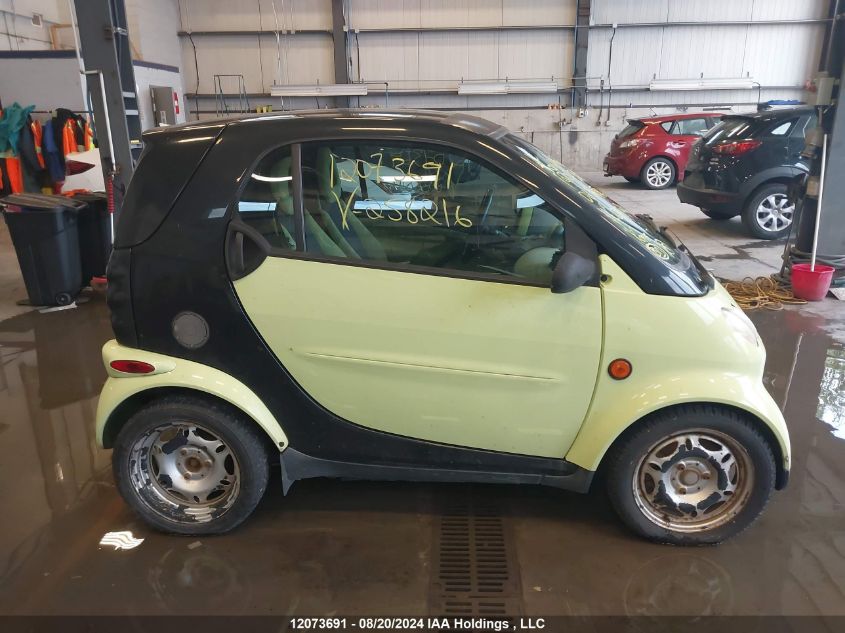 2006 Smart Fortwo VIN: WMEAJ00F36J258216 Lot: 12073691