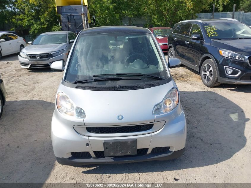 2009 Smart Fortwo VIN: WMEEJ31X49K275356 Lot: 12073692