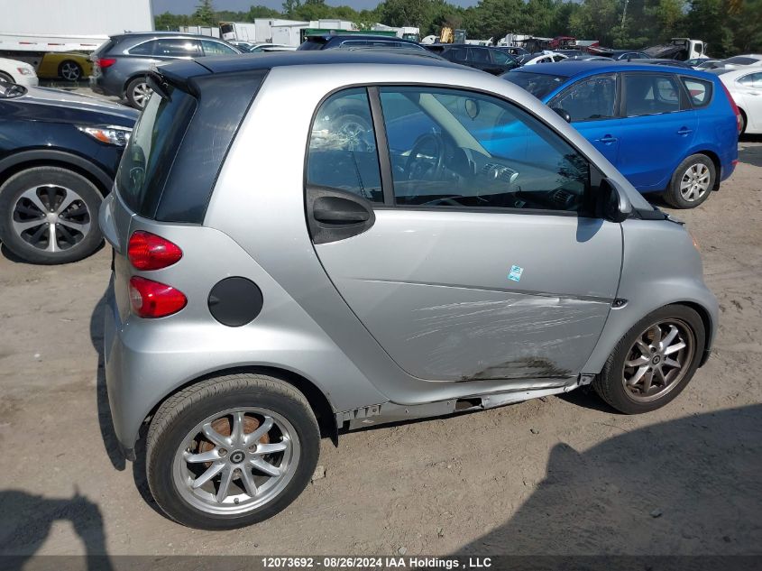 2009 Smart Fortwo VIN: WMEEJ31X49K275356 Lot: 12073692