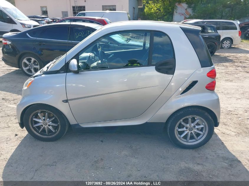 2009 Smart Fortwo VIN: WMEEJ31X49K275356 Lot: 12073692