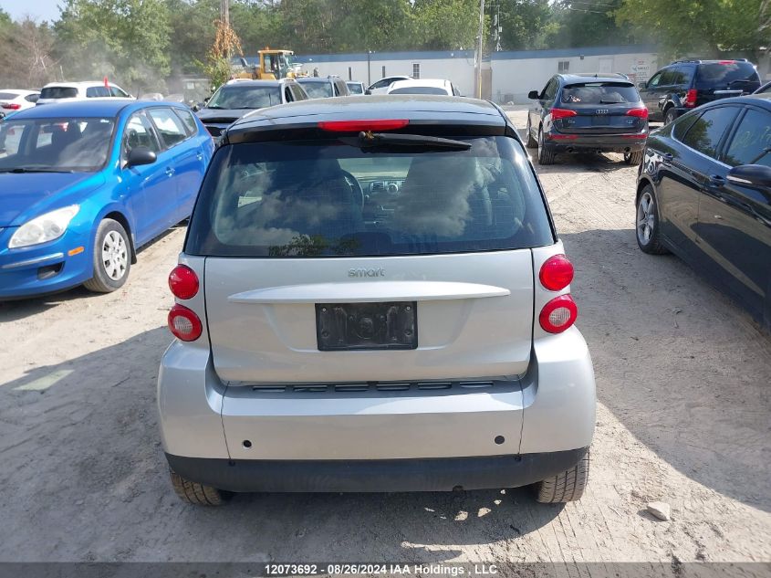 2009 Smart Fortwo VIN: WMEEJ31X49K275356 Lot: 12073692