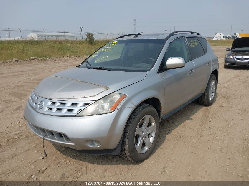 2005 Nissan Murano Sl/Se/S VIN: JN8AZ08WX5W438553 Lot: 12073707