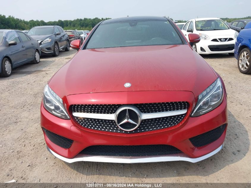2017 Mercedes-Benz C 300 4Matic VIN: WDDWJ4KB1HF345646 Lot: 12073711