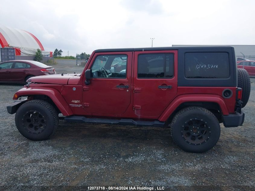 2013 Jeep Wrangler Unlimited Sahara VIN: 1C4BJWEG8DL603099 Lot: 12073718