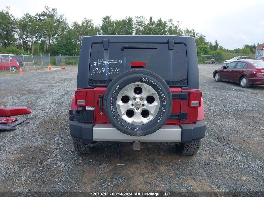 2013 Jeep Wrangler Unlimited Sahara VIN: 1C4BJWEG8DL603099 Lot: 12073718