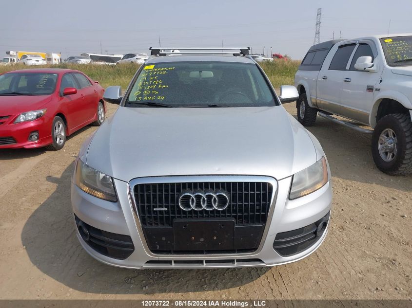 2009 Audi Q5 VIN: WA1KK68RX9A015146 Lot: 12073722