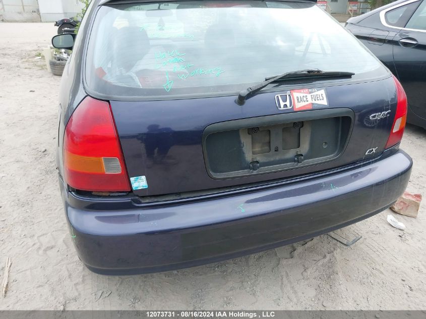 1998 Honda Civic VIN: 2HGEJ6327WH000506 Lot: 12073731