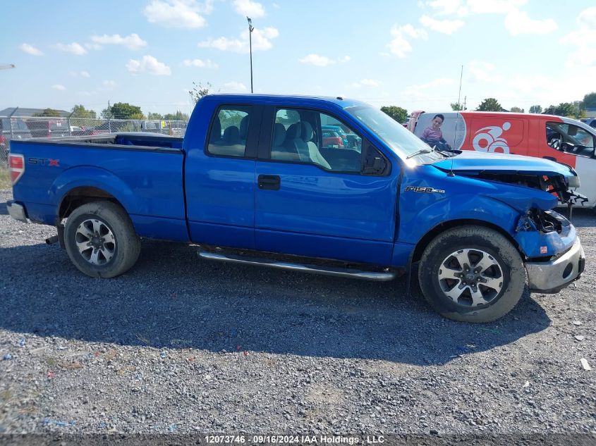 2012 Ford F150 Super Cab VIN: 1FTEX1CM2CFA77119 Lot: 12073746