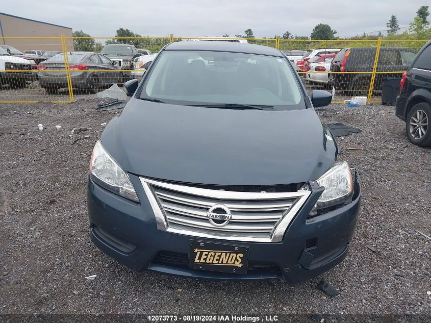 2015 Nissan Sentra VIN: 3N1AB7AP3FL652709 Lot: 12073773