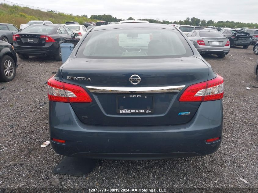 2015 Nissan Sentra VIN: 3N1AB7AP3FL652709 Lot: 12073773