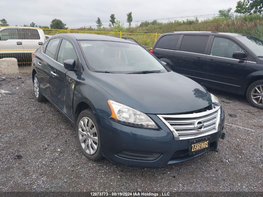 2015 Nissan Sentra VIN: 3N1AB7AP3FL652709 Lot: 12073773