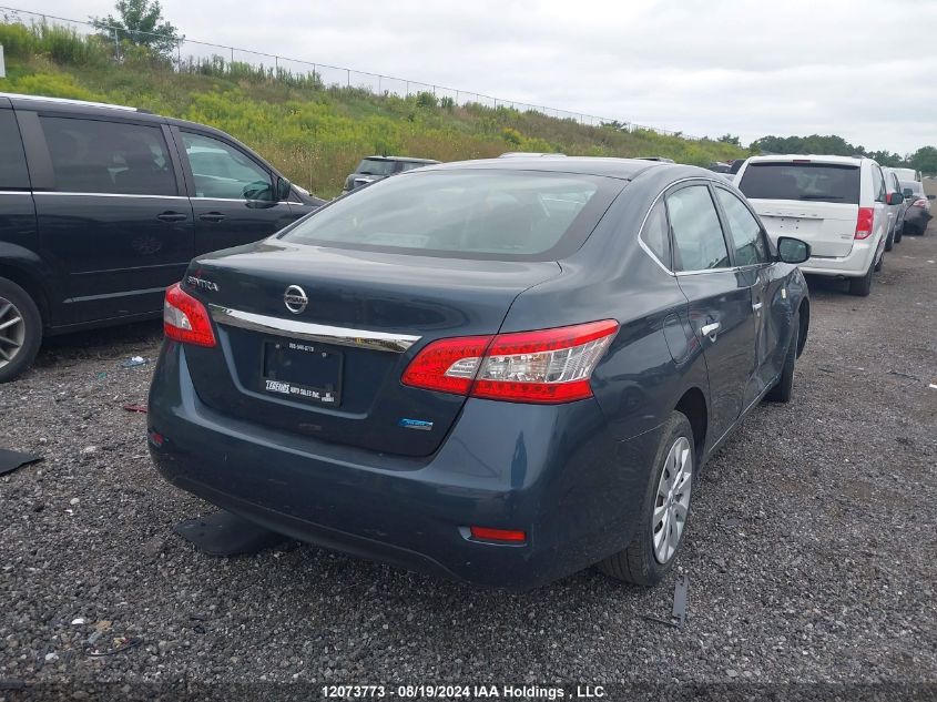 2015 Nissan Sentra VIN: 3N1AB7AP3FL652709 Lot: 12073773