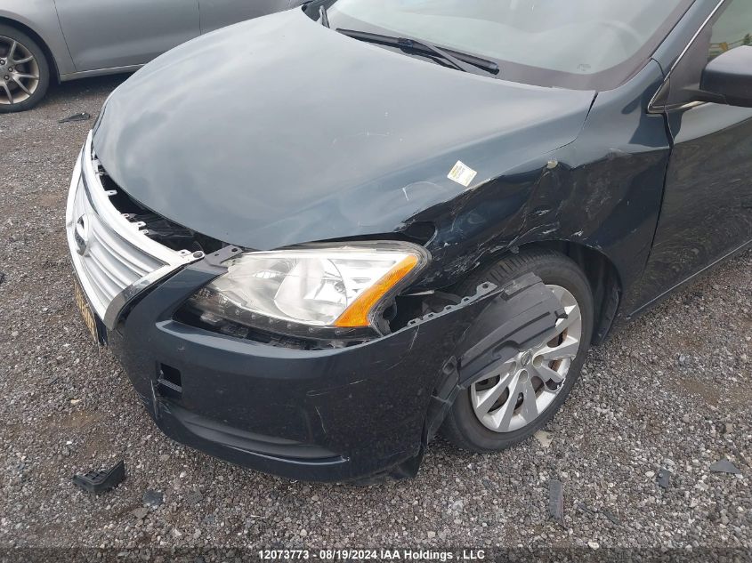 2015 Nissan Sentra VIN: 3N1AB7AP3FL652709 Lot: 12073773