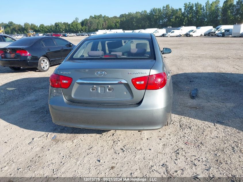 2010 Hyundai Elantra Gl VIN: KMHDU4BDXAU986138 Lot: 12073775